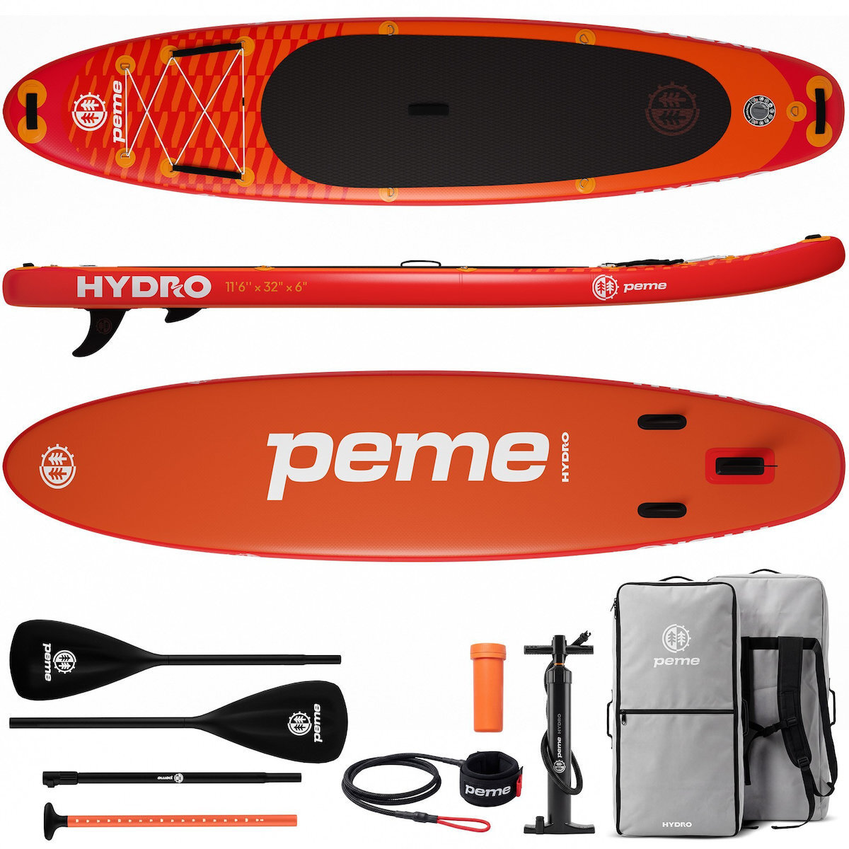Peme Hydro 11’6” Sunset Orange